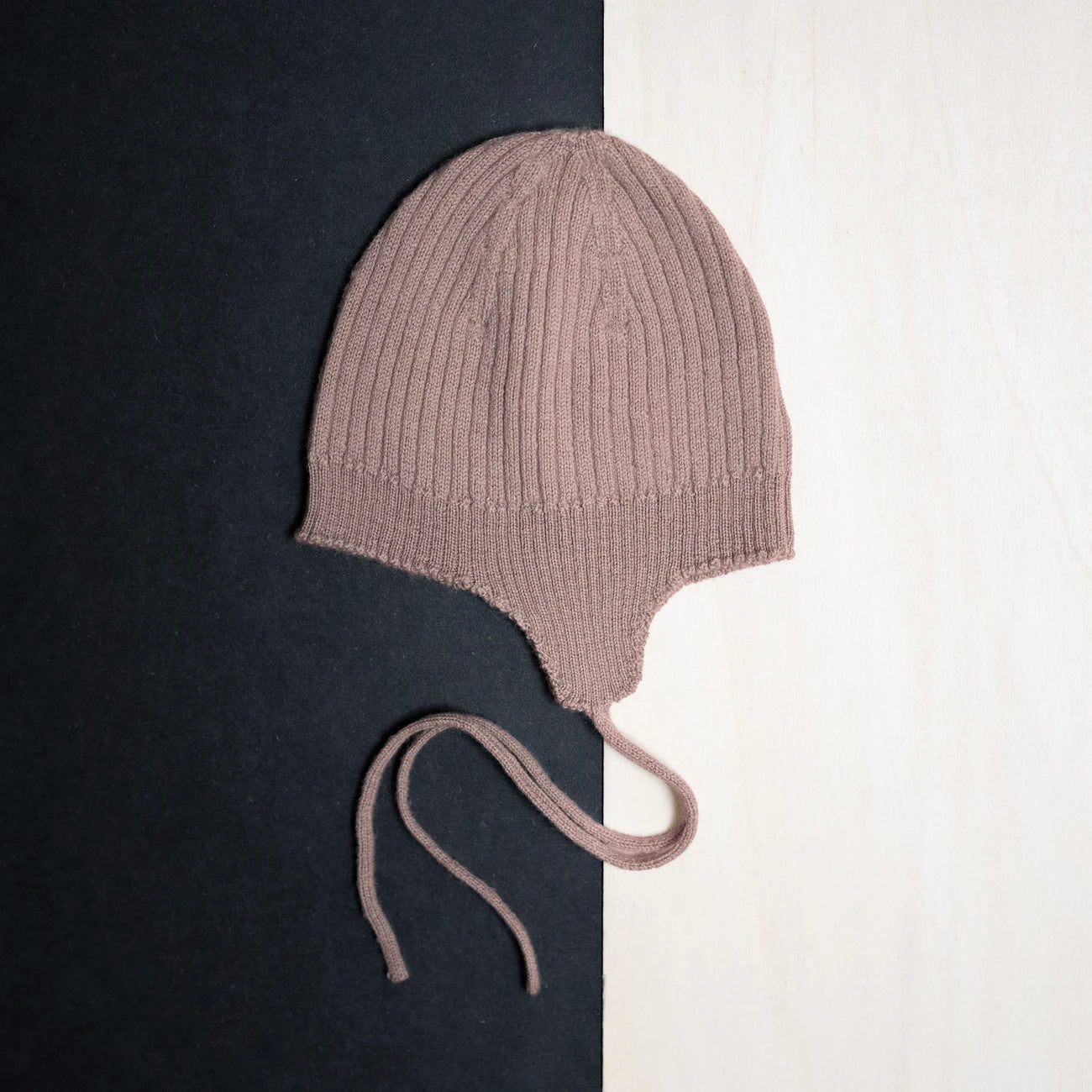 THE WOOLLY BABY HAT - cappuccino