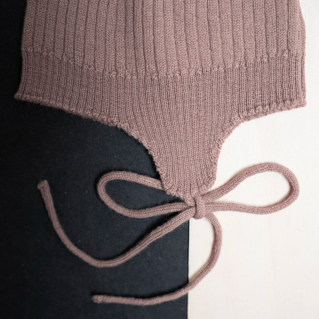 THE WOOLLY BABY HAT - cappuccino