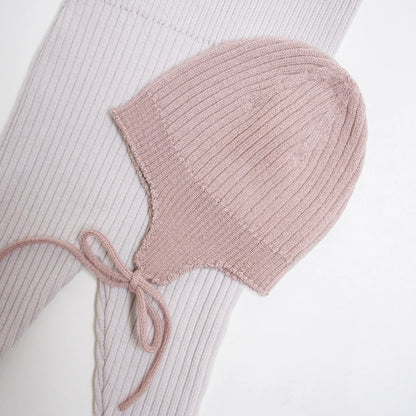 THE WOOLLY BABY HAT - cappuccino