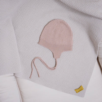 THE WOOLLY BABY HAT - cappuccino