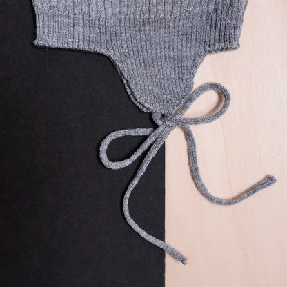 THE WOOLLY BABY HAT - cloud grey