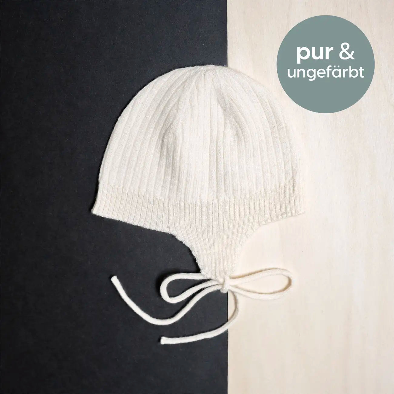 THE WOOLLY BABY HAT - pure