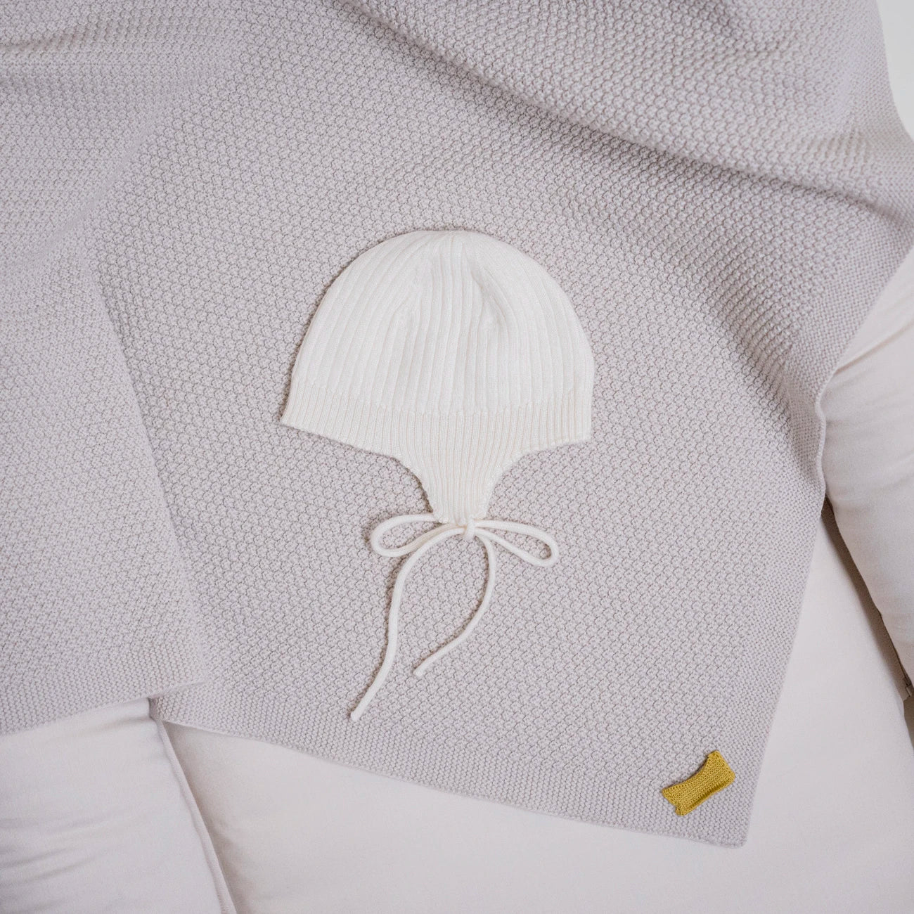 THE WOOLLY BABY HAT - pure