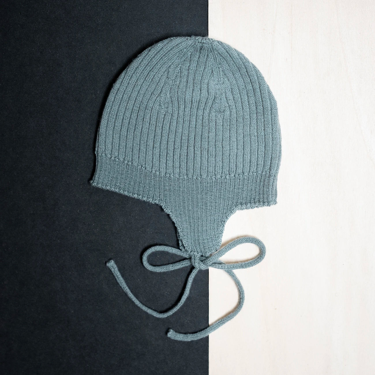 THE WOOLLY BABY HAT - sage