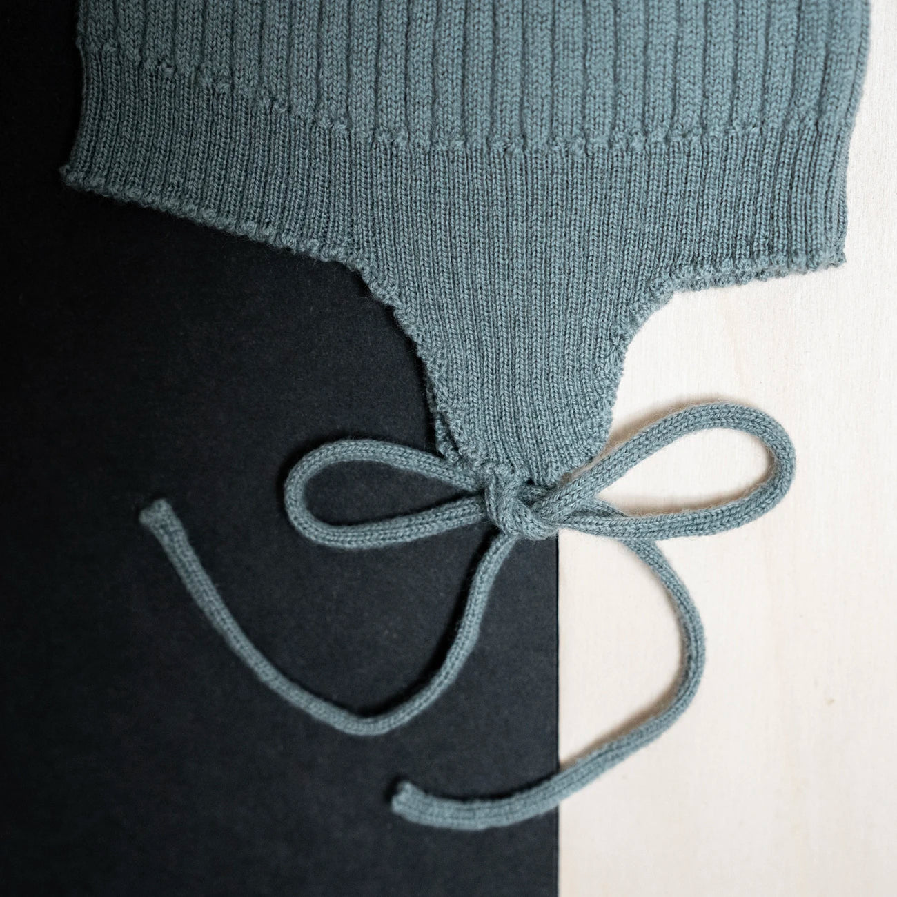 THE WOOLLY BABY HAT - sage