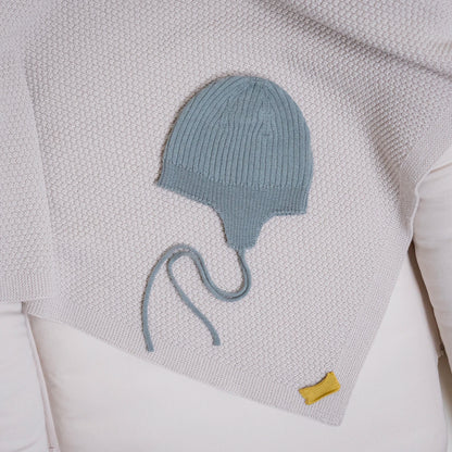 THE WOOLLY BABY HAT - sage