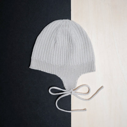 THE WOOLLY BABY HAT - sand
