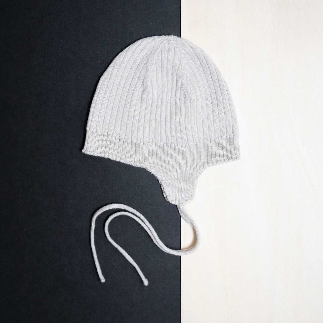 THE WOOLLY BABY HAT - sand