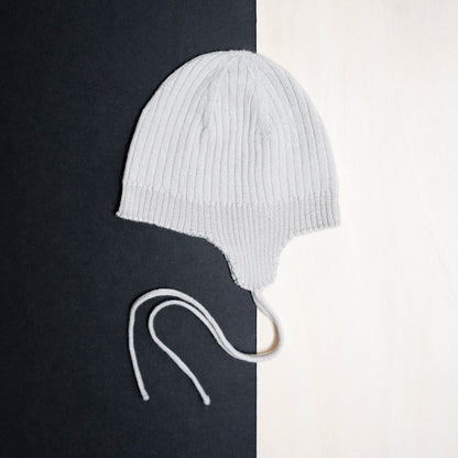 THE WOOLLY BABY HAT - sand