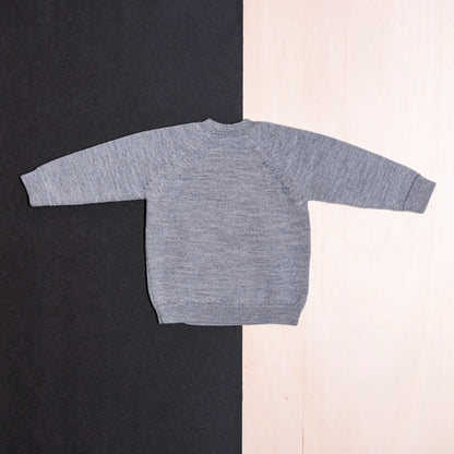 THE WOOLLY SWEATER - cloud grey