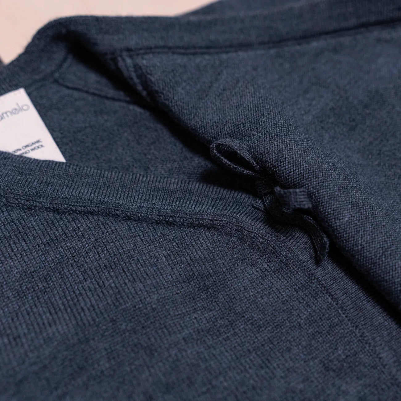 THE WOOLLY BABY JACKET - graphite grey
