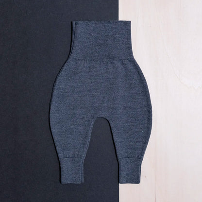 THE WOOLLY BABY PANTS - graphite grey