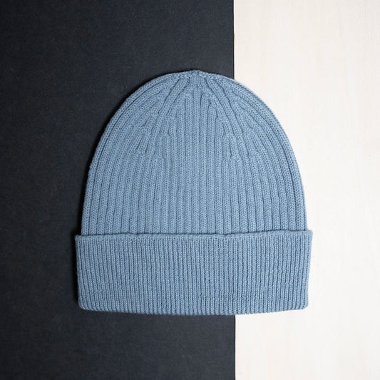 THE WOOLLY BEANIE - blue