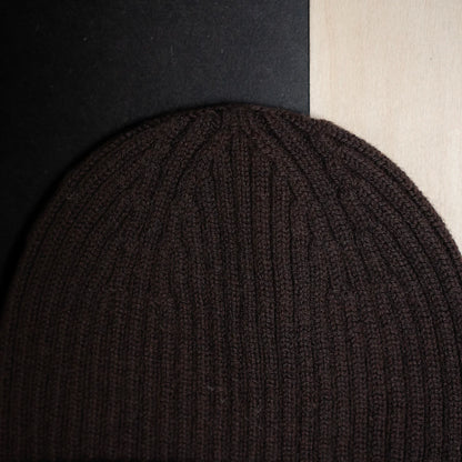 THE WOOLLY BEANIE - chocolate