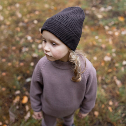 THE WOOLLY BEANIE - chocolate