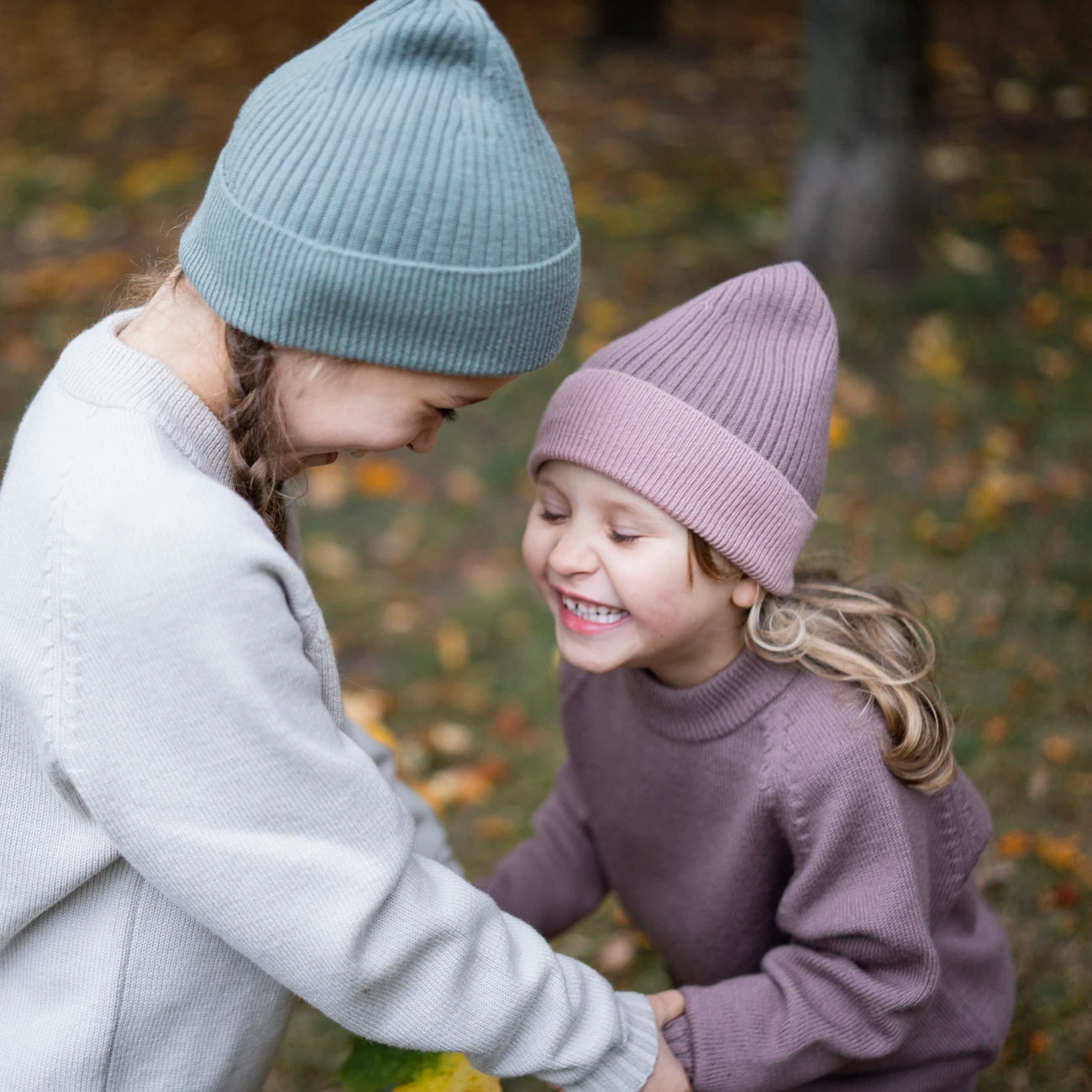 THE WOOLLY BEANIE MULTI - mauve