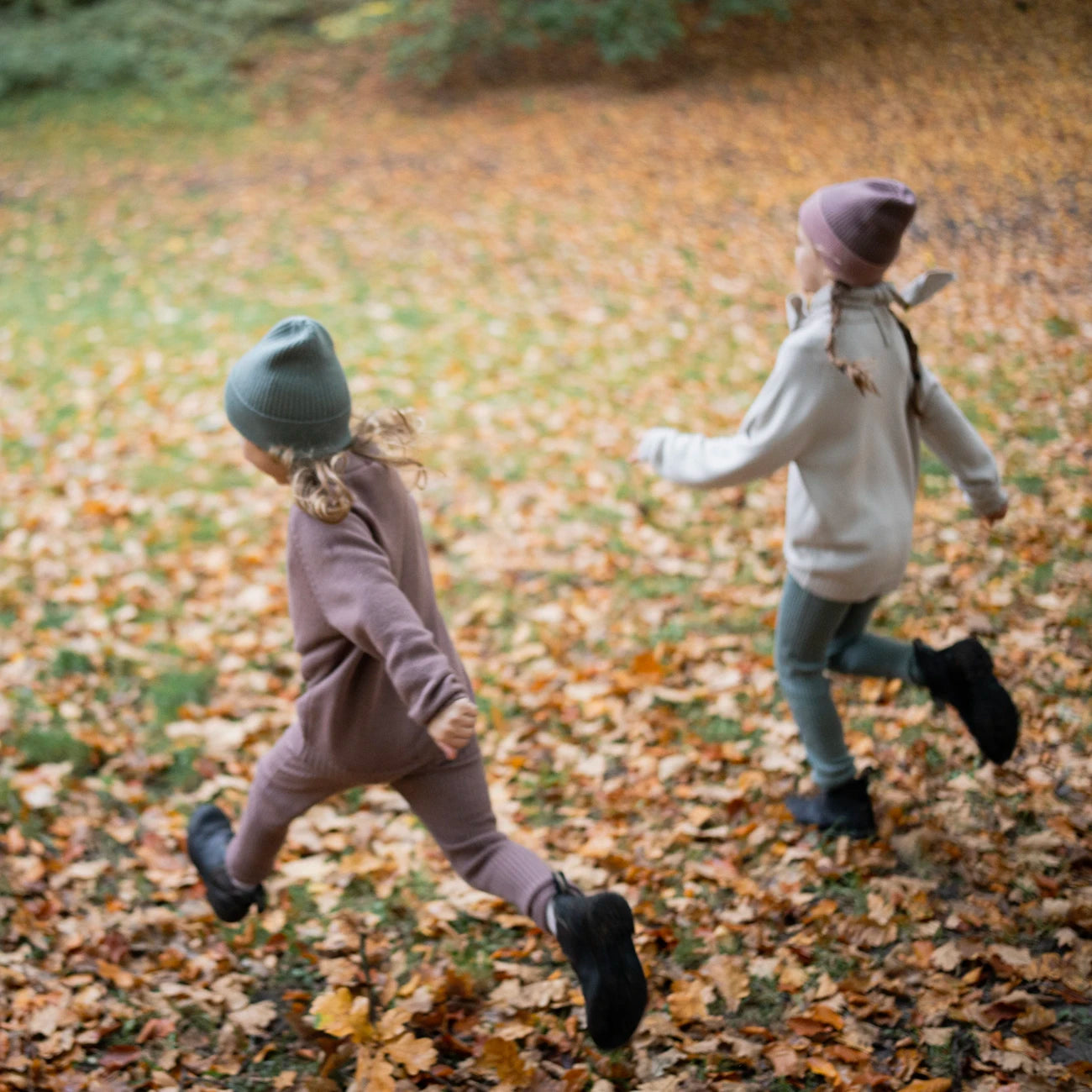 THE WOOLLY BEANIE MULTI - mauve