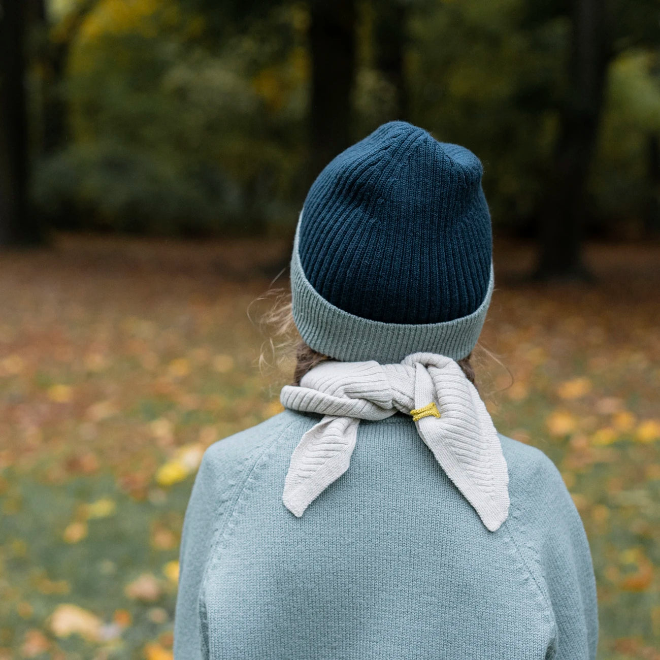 THE WOOLLY BEANIE MULTI - new petrol