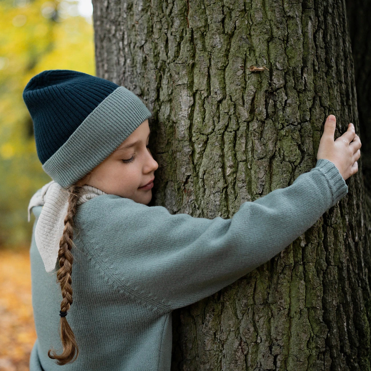 THE WOOLLY BEANIE MULTI - new petrol