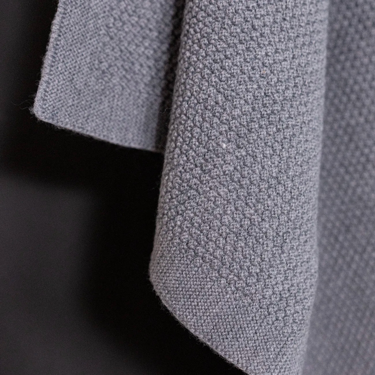 THE WOOLLY BLANKET - cloud grey