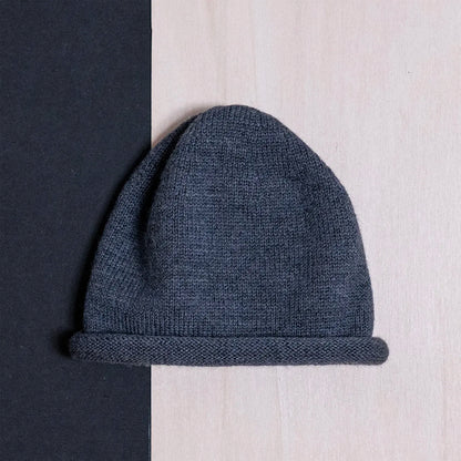 THE WOOLLY HAT - graphite grey