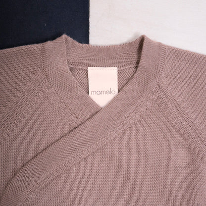 THE WOOLLY BABY JACKET - cappuccino