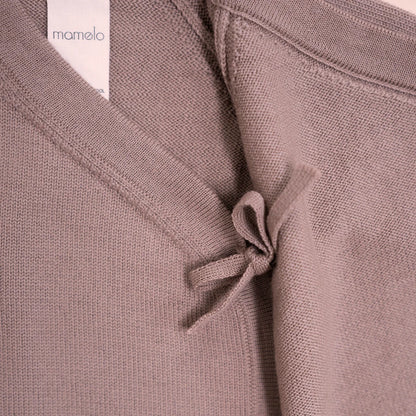 THE WOOLLY BABY JACKET - cappuccino