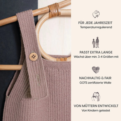THE WOOLLY JUMPSUIT - cappuccino