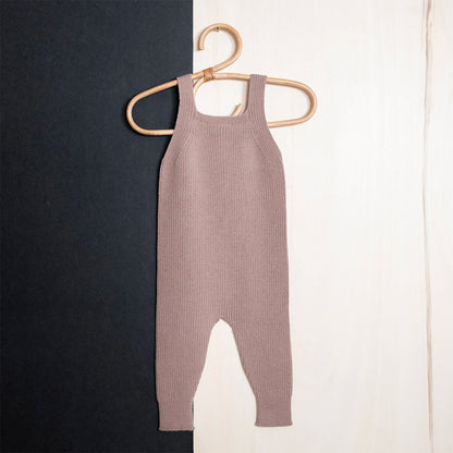 THE WOOLLY JUMPSUIT - cappuccino