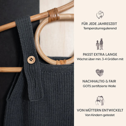 THE WOOLLY JUMPSUIT - grey