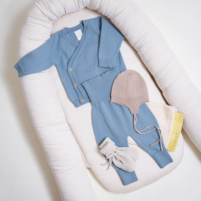 THE WOOLLY BABY BOOTIE - sand