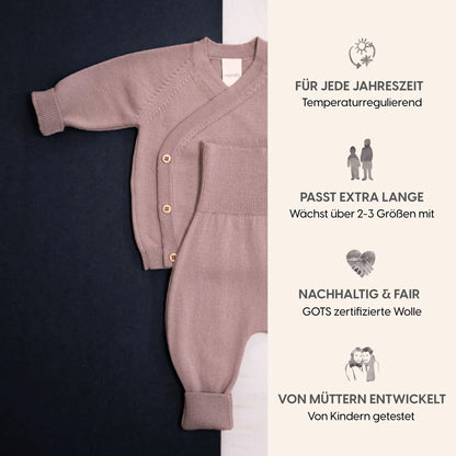 KLEINES KUSCHEL-SET - cappuccino
