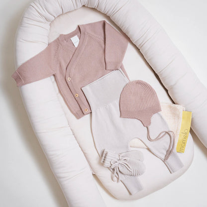 THE WOOLLY BABY HAT - cappuccino