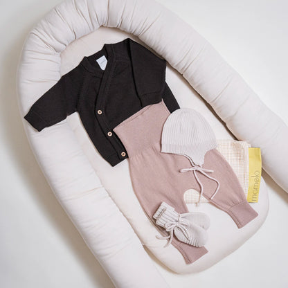 THE WOOLLY BABY BOOTIE - sand