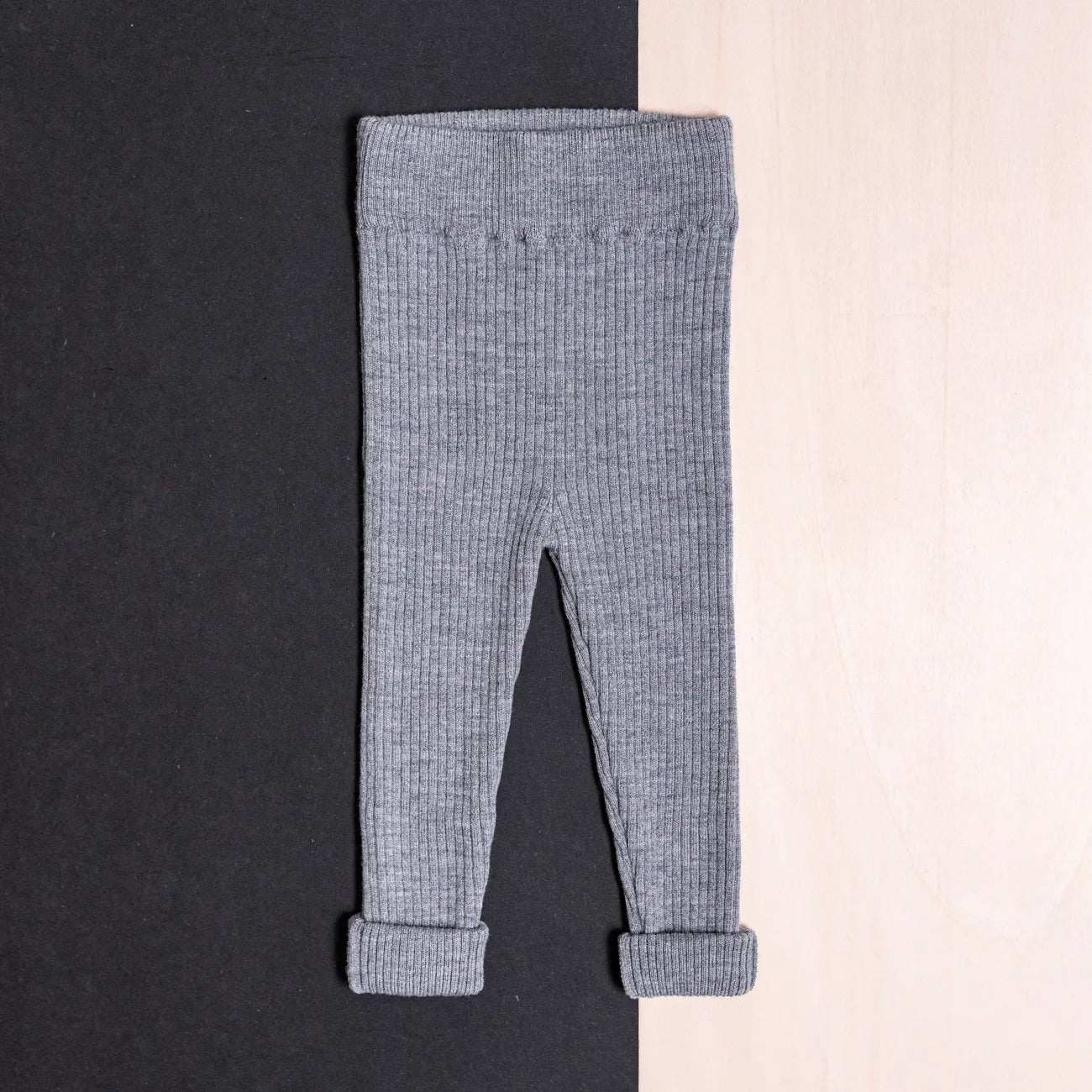 THE WOOLLY LEGGINGS - cloud grey