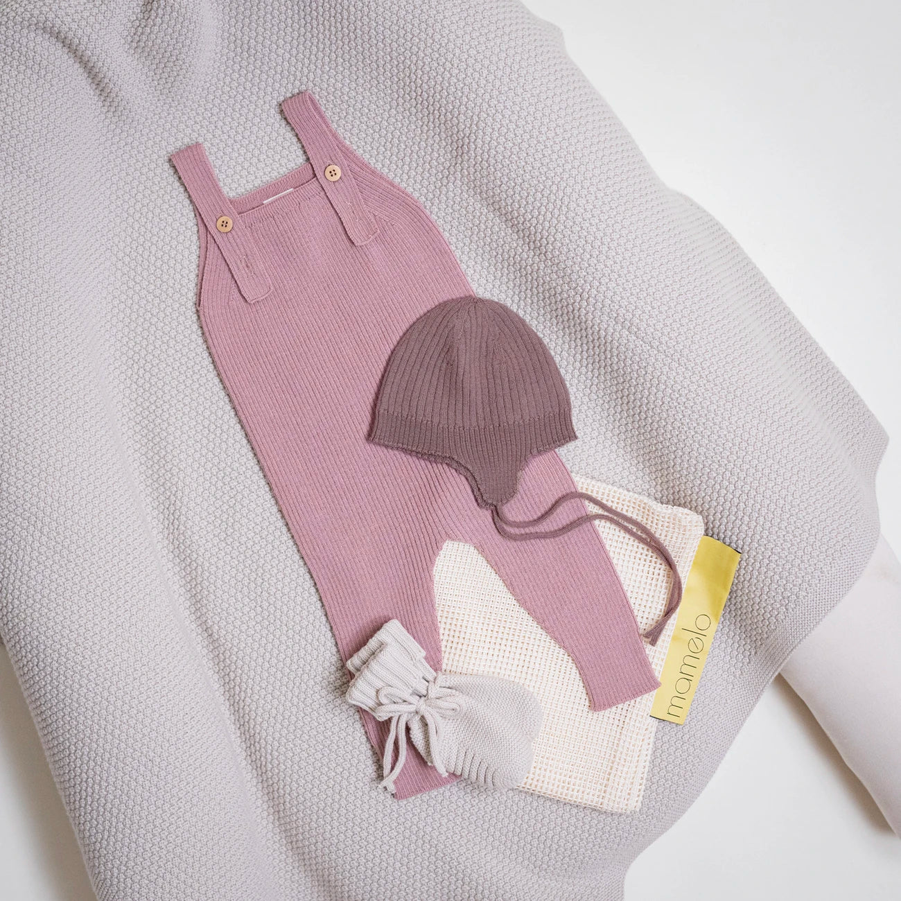 THE WOOLLY JUMPSUIT - rose