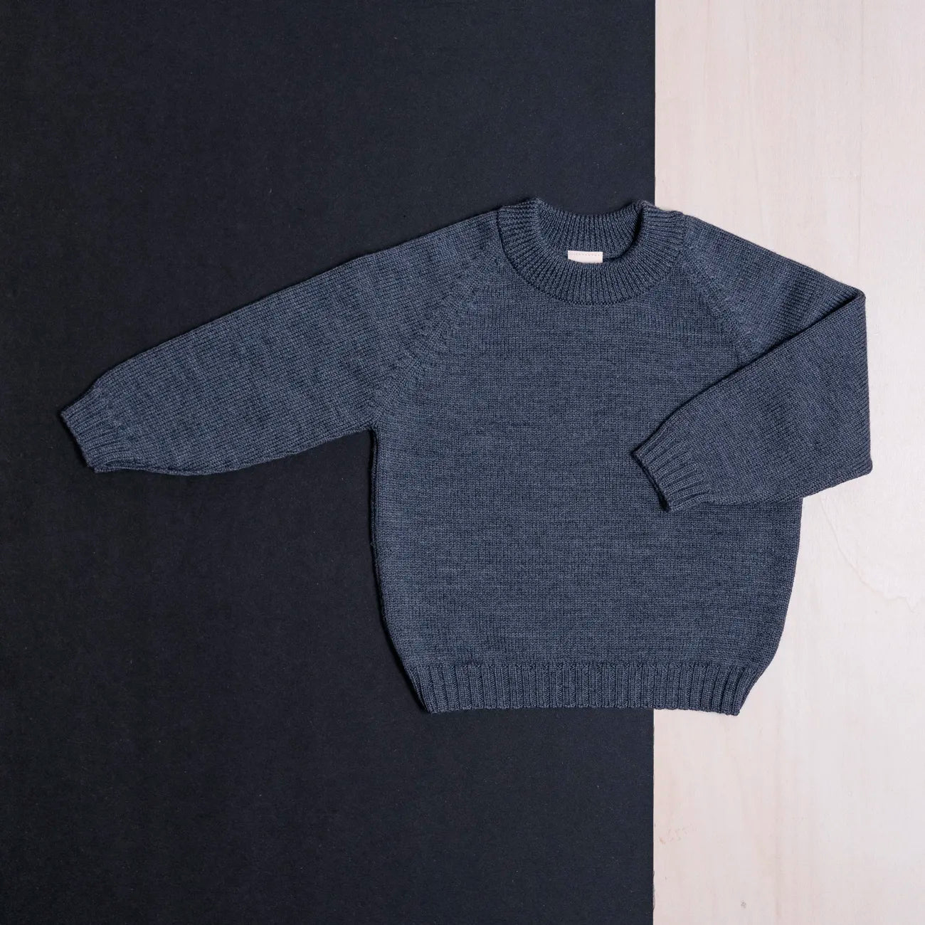 THE WOOLLY SWEATER - graphite grey