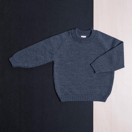 THE WOOLLY SWEATER - graphite grey