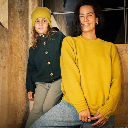 PRE-LOVED WOOLLY SWEATER WOMAN - petrol