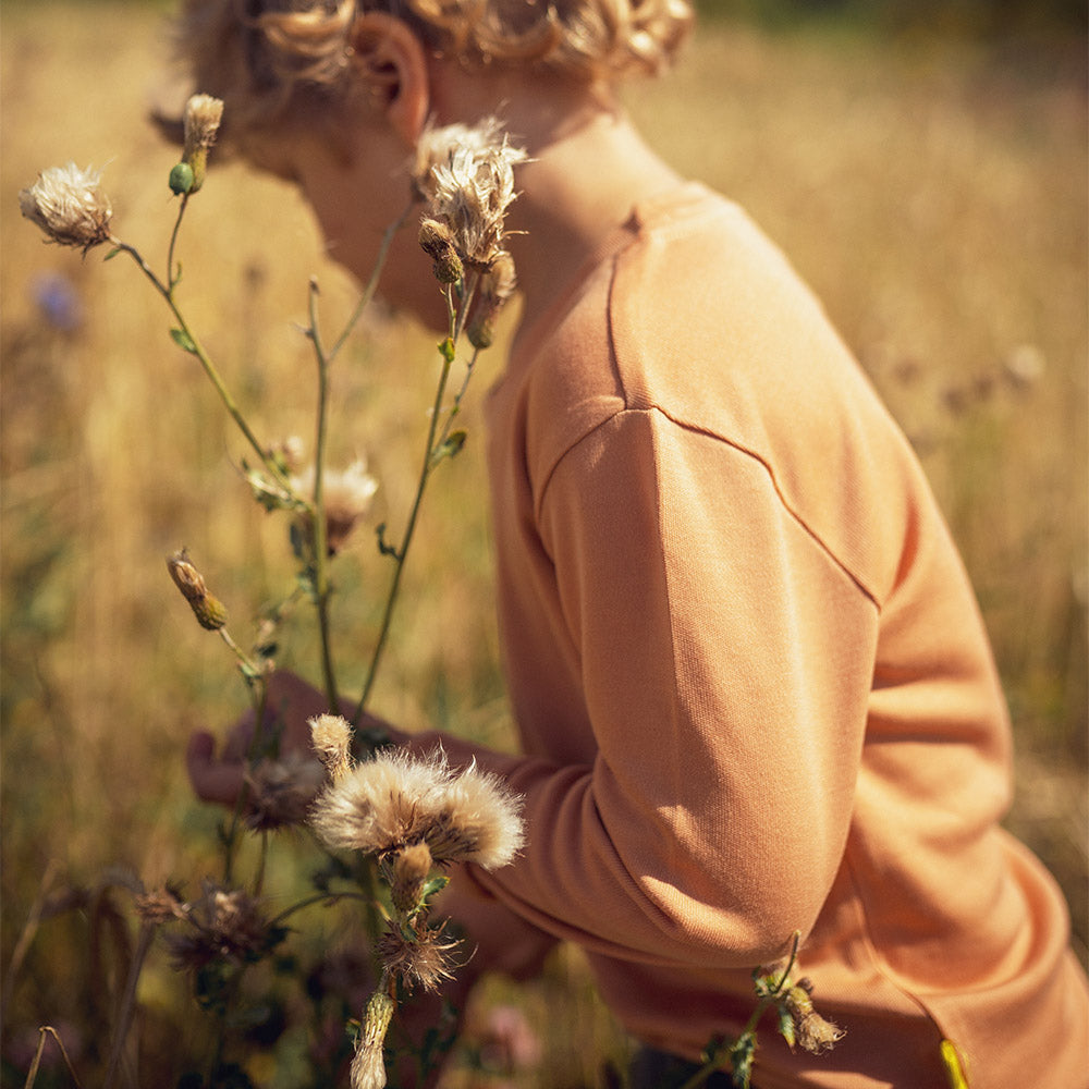 THE ESSENTIAL LONGSLEEVE - dusty coral