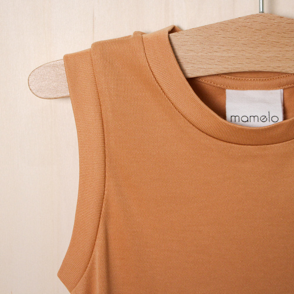 the essential tanktop - dusty coral