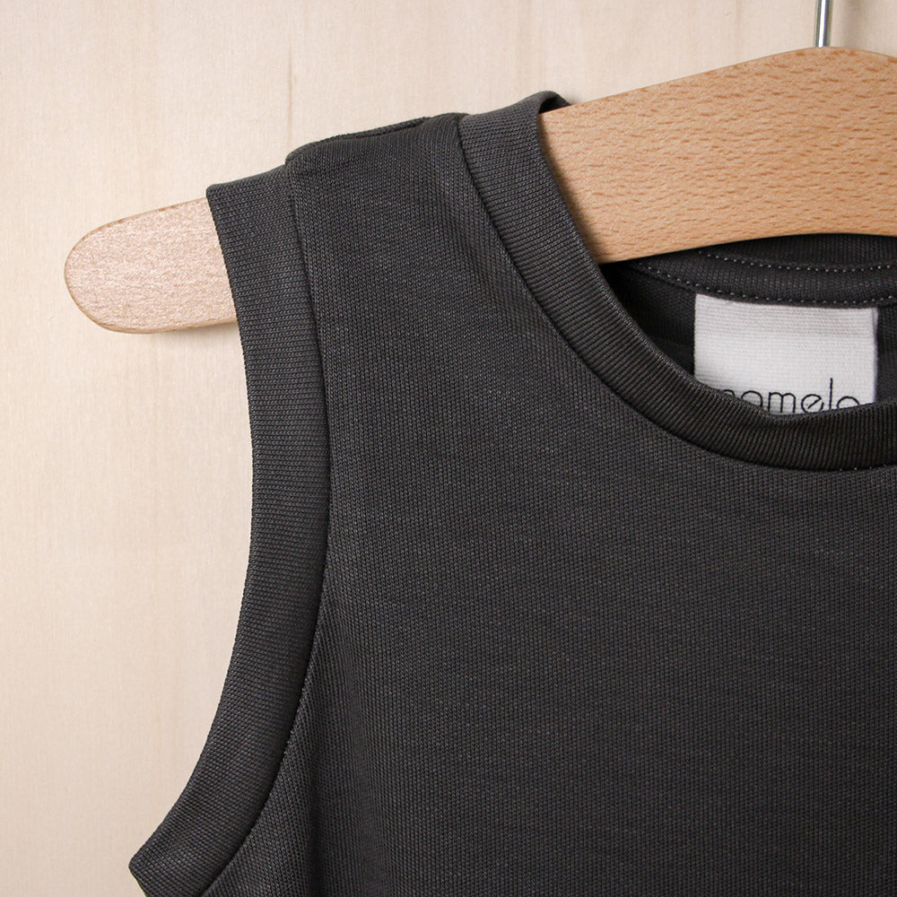 the essential tanktop - volcanic ash
