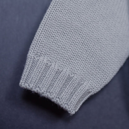 the woolly cardigan - light grey
