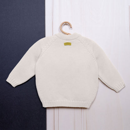 THE WOOLLY CARDIGAN - pure