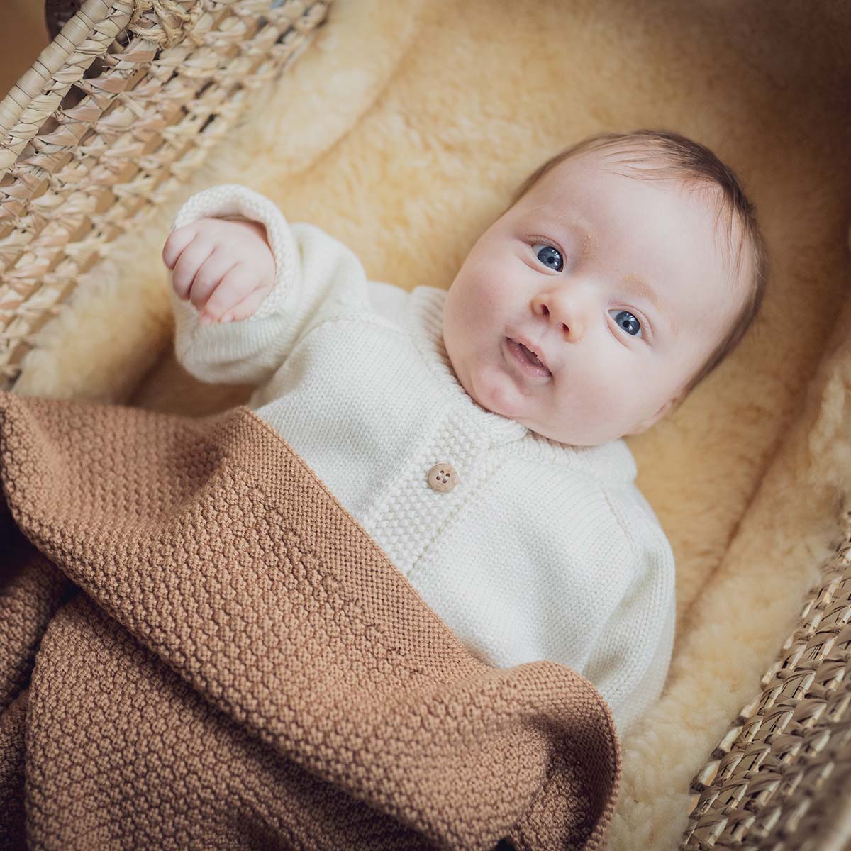 THE WOOLLY CARDIGAN - pure