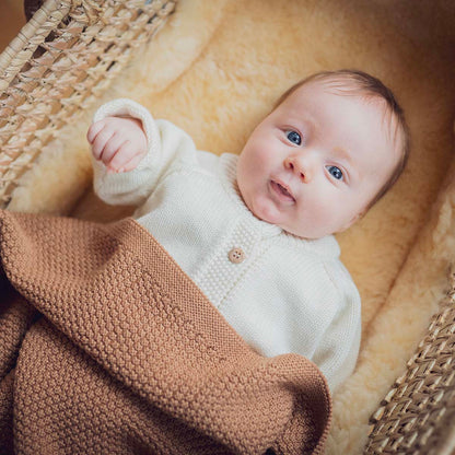 THE WOOLLY CARDIGAN - pure