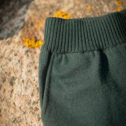 THE WOOLLY CULOTTE - petrol