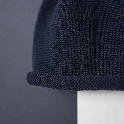the woolly hat - dark grey