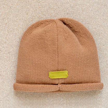 the woolly hat pre-loved - camel