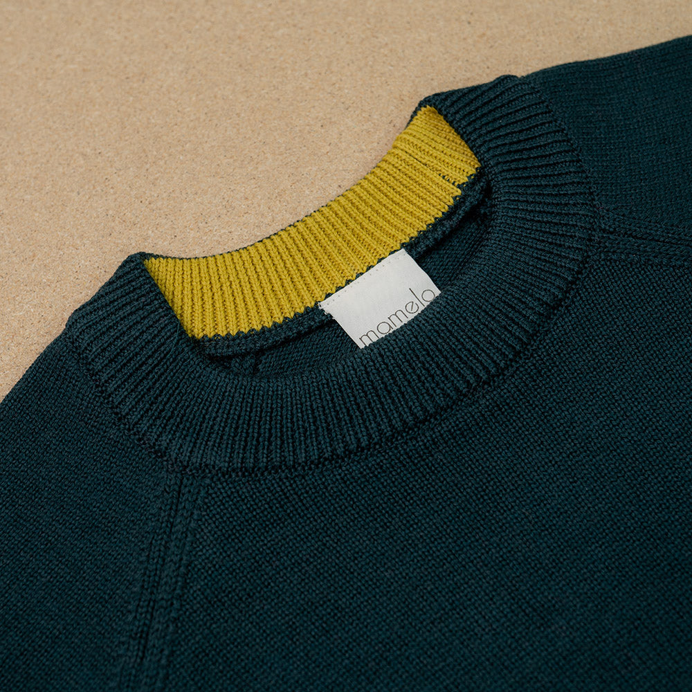PRE-LOVED WOOLLY SWEATER WOMAN - petrol